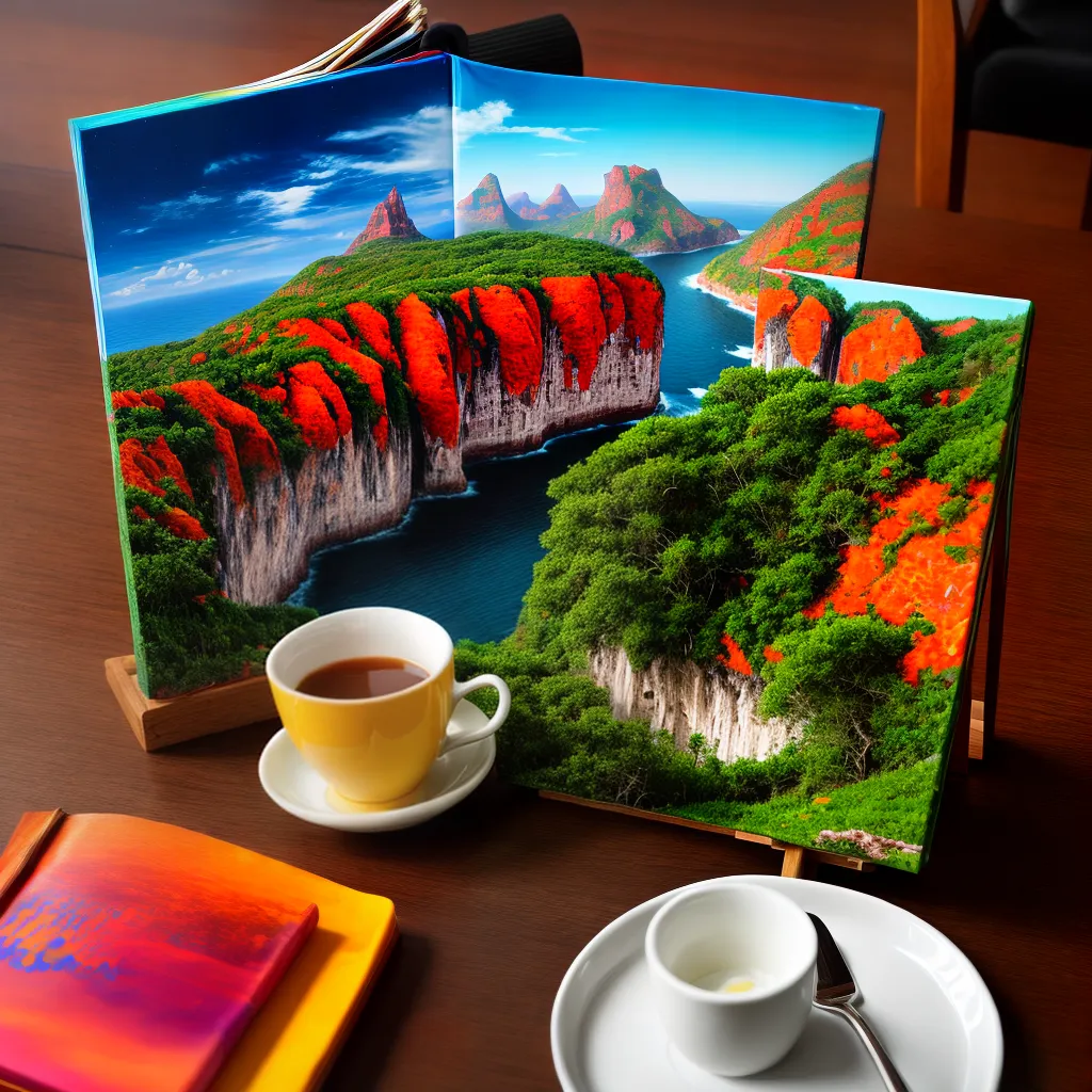 Sonhos com Documentos, Pinturas e Sobremesas: Descubra seus Significados 3 Fotos pintura paisagem onirica documentos sobremesas