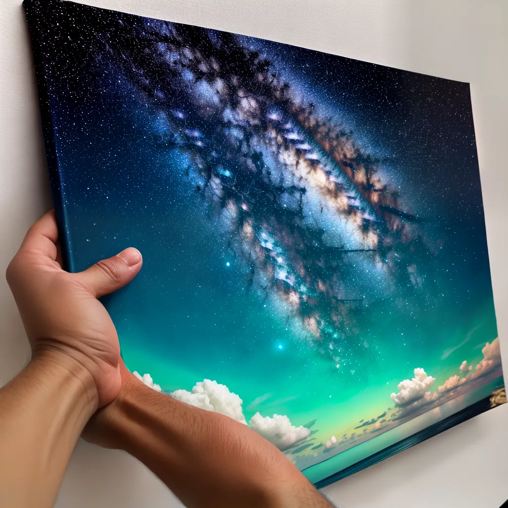 Fotos pintura sonho celestial estrelas