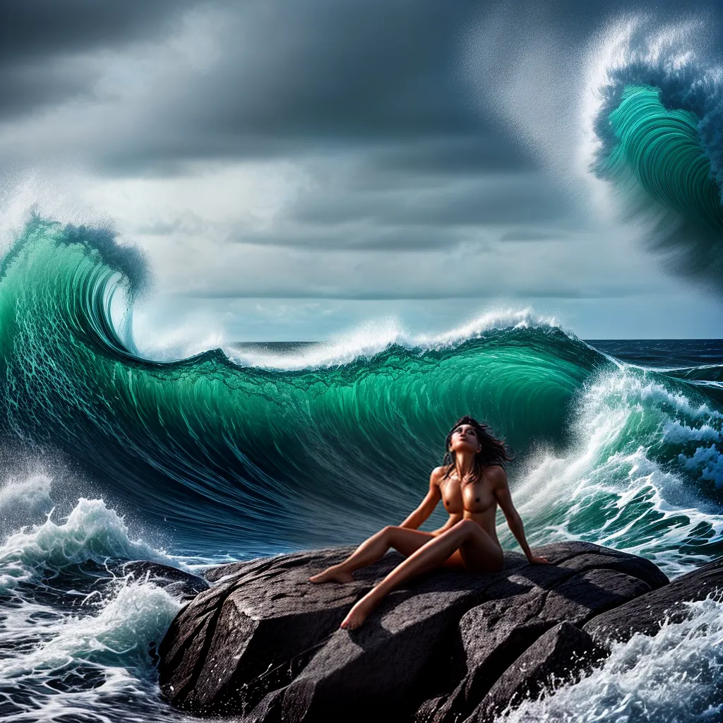 Fotos pintura sonho mar tempestade
