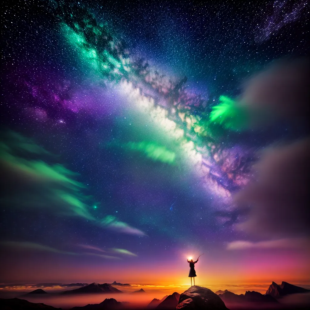 Sonhos: Revelando a Permeabilidade da Imaginação e a Agilidade dos Significados 3 Fotos pintura sonhos constelacao estrelas