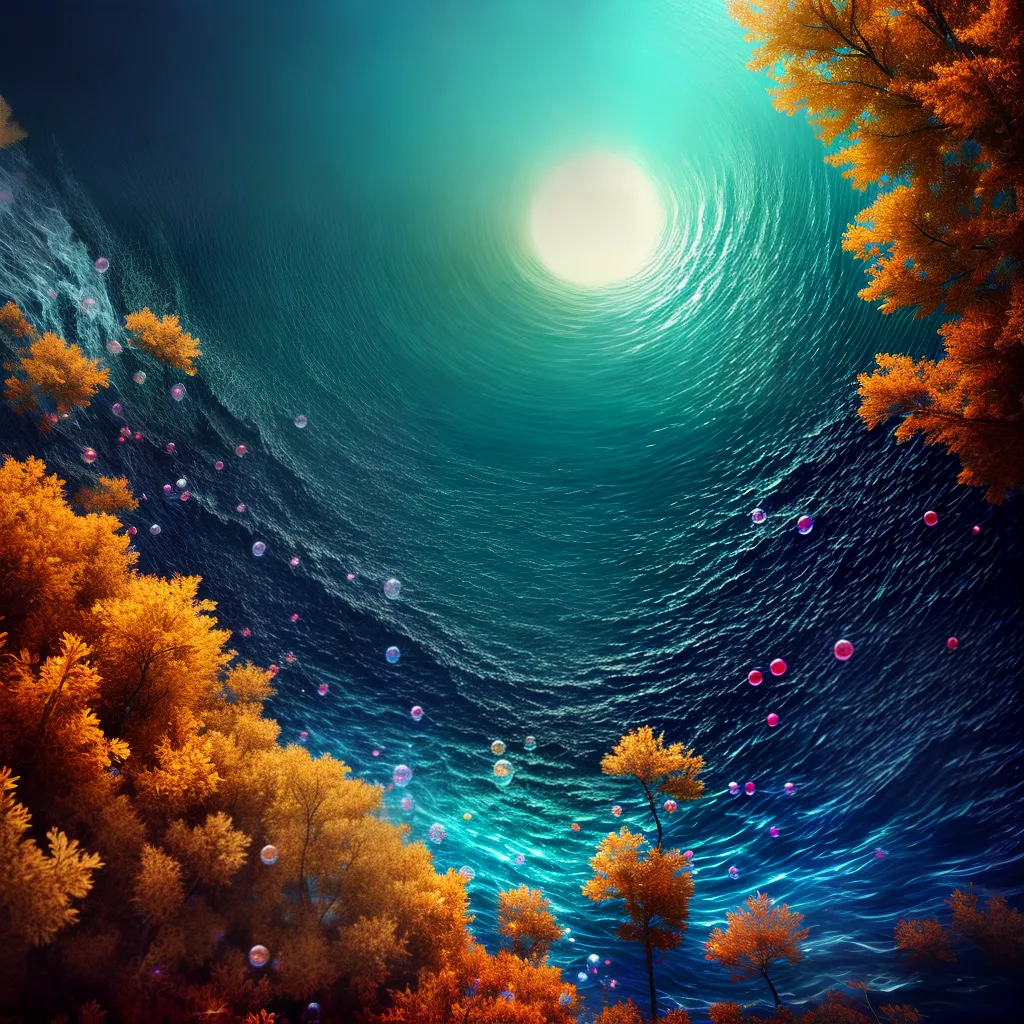 A Profundidade dos Sonhos: Descubra o Significado por Trás deles 3 Fotos pintura sonhos oceano abismo colorido