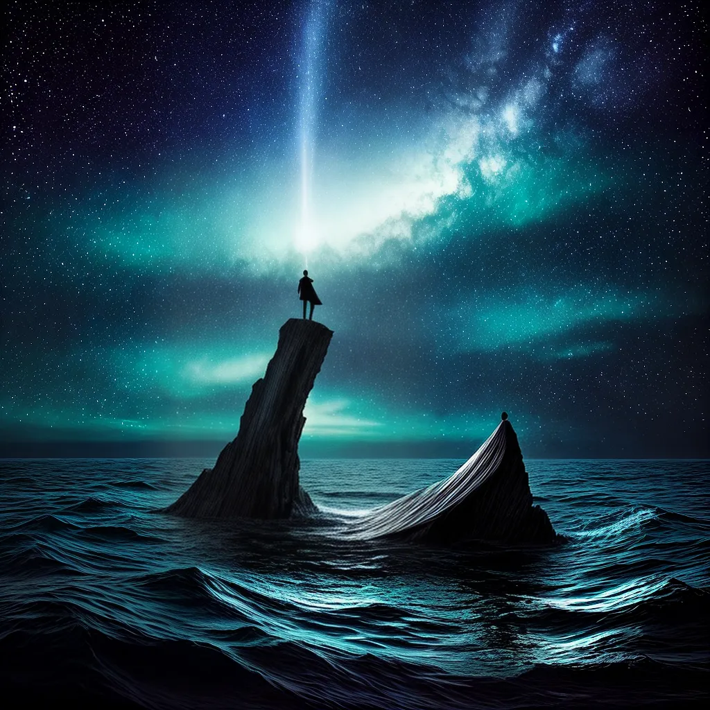 A Profundidade dos Sonhos: Descubra o Significado por Trás deles 4 Fotos pintura sonhos oceano estrelas 1