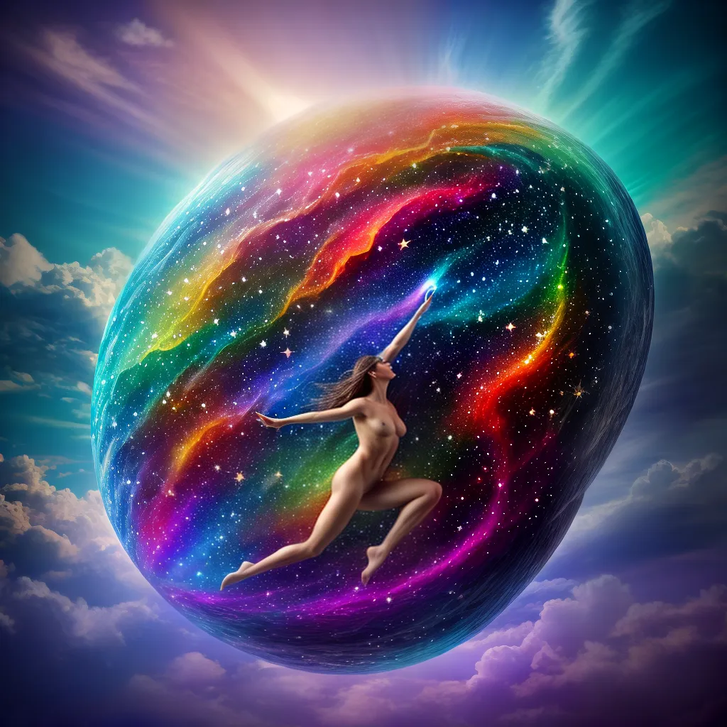 Inspiração e Intuição: Explorando o Significado dos Sonhos Infinitos 3 Fotos pintura sonhos oceano estrelas