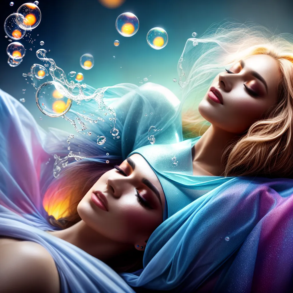 Desvende os Mistérios dos Sonhos: Significados e Importância Revelados 4 Fotos pintura sonhos surrealismo bolhas coloridas