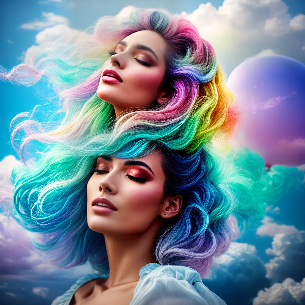 Fotos pintura sonhos surrealismo nuvem 1