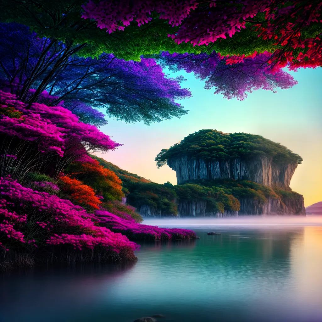 Fotos pintura surreal paisagem sonhos