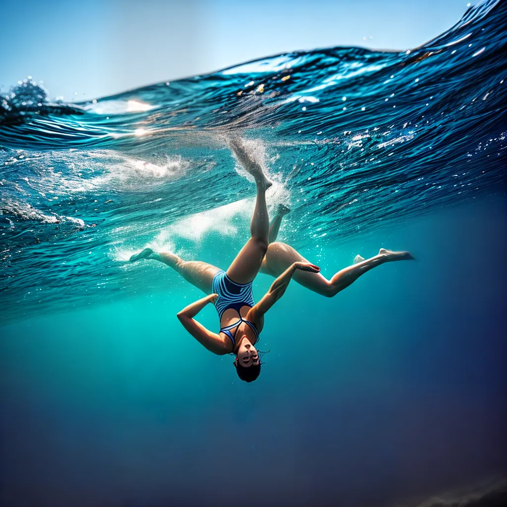 Banho na Piscina: O Significado dos Sonhos Aquáticos Revelado 2 Fotos piscina azul mergulho sereno liberdade
