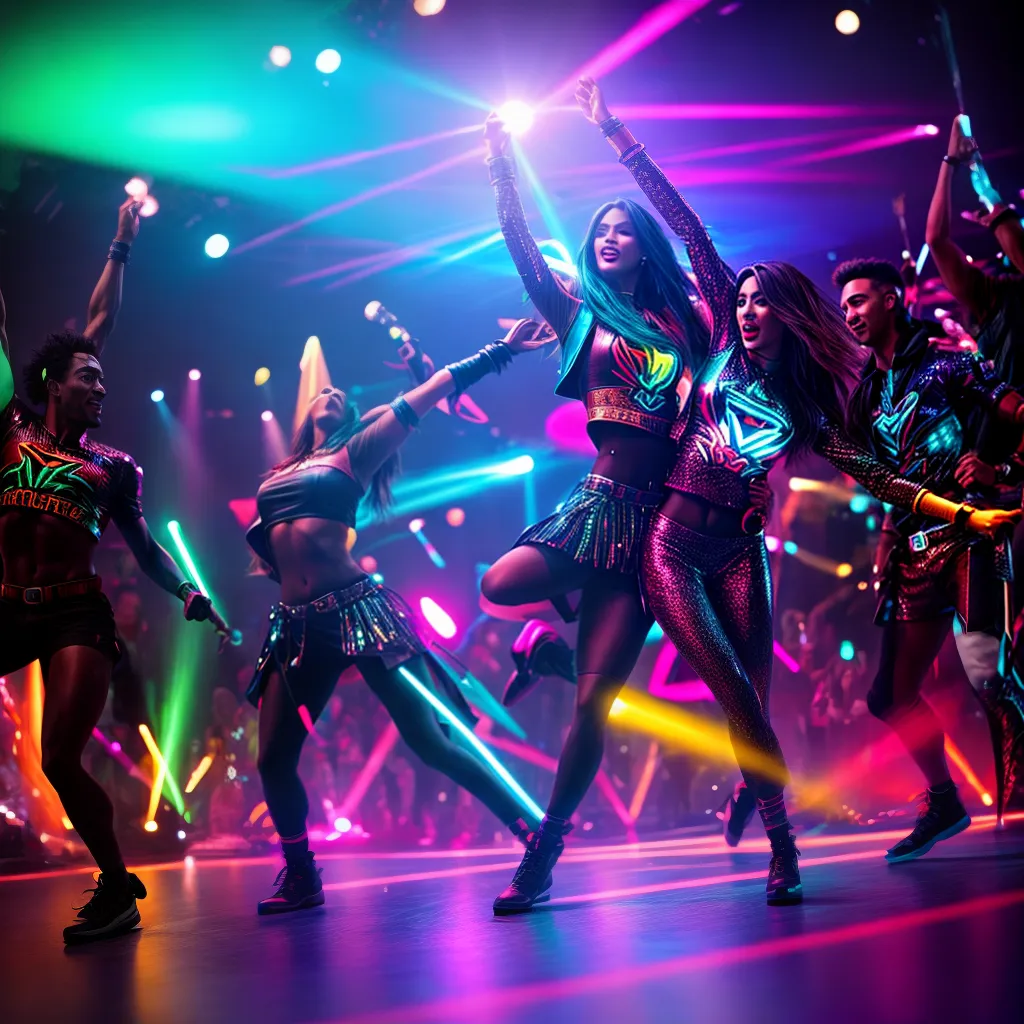 Badaladas e Bordões: O Significado de Sonhar com Balada 2 Fotos pista danca neon festa energia