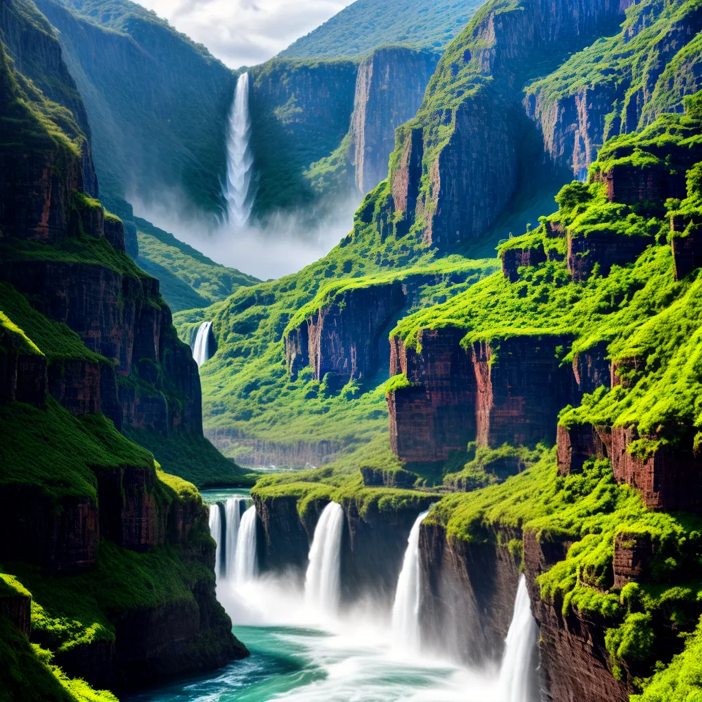 Fotos poder natureza cachoeira montanha 1