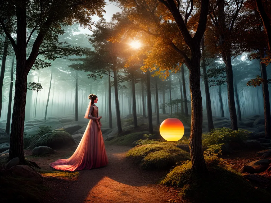 Filosofia da Natureza nos Sonhos: A conexão entre o mundo onírico e a vida real 4 Fotos por do sol floresta onirica orbes