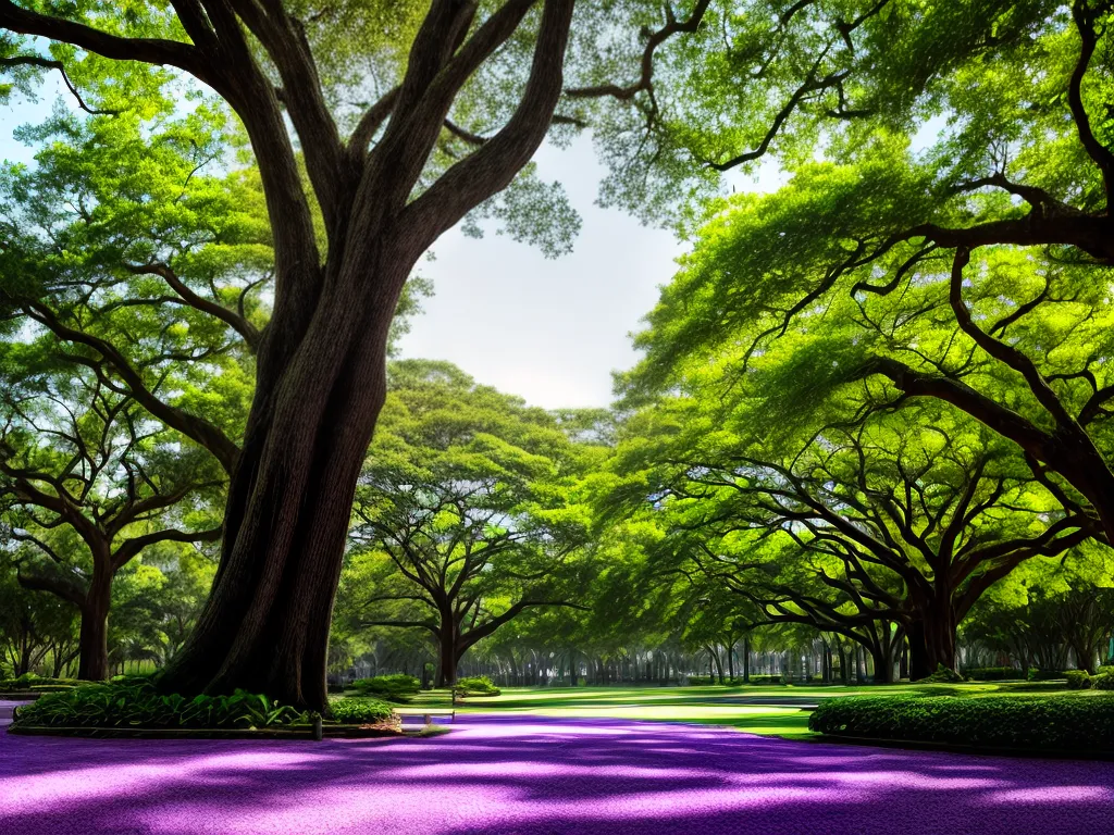 Sonhar com Jacarandá: Descubra o seu Significado 6 Fotos por do sol jacaranda ceu azul