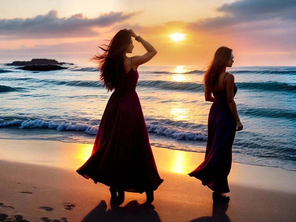 Qual o Significado de Sonhar com Alegria? Descubra Agora! 4 Fotos por do sol praia ondas silhuetas felicidade