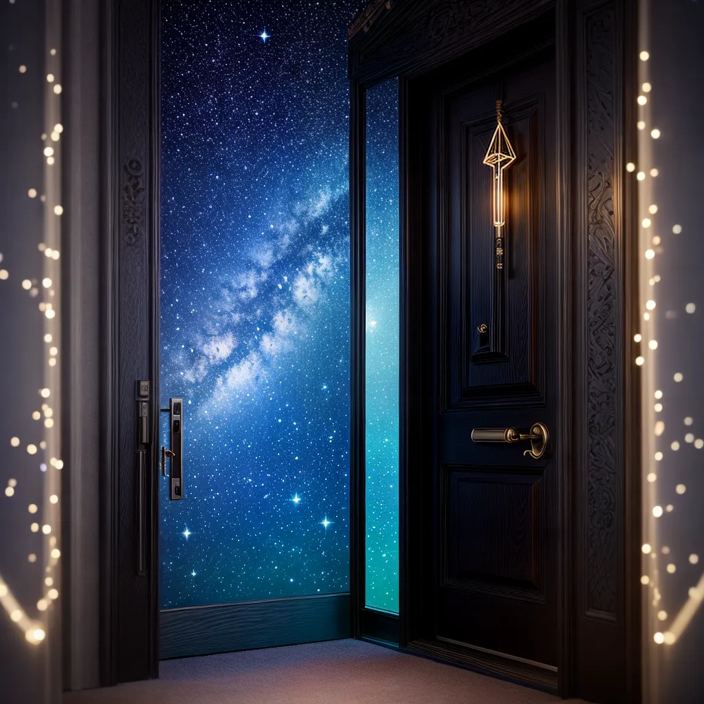 Desvendando o Espaço dos Sonhos: Conexões e Mensagens 5 Fotos porta estrelas constelacoes misterio