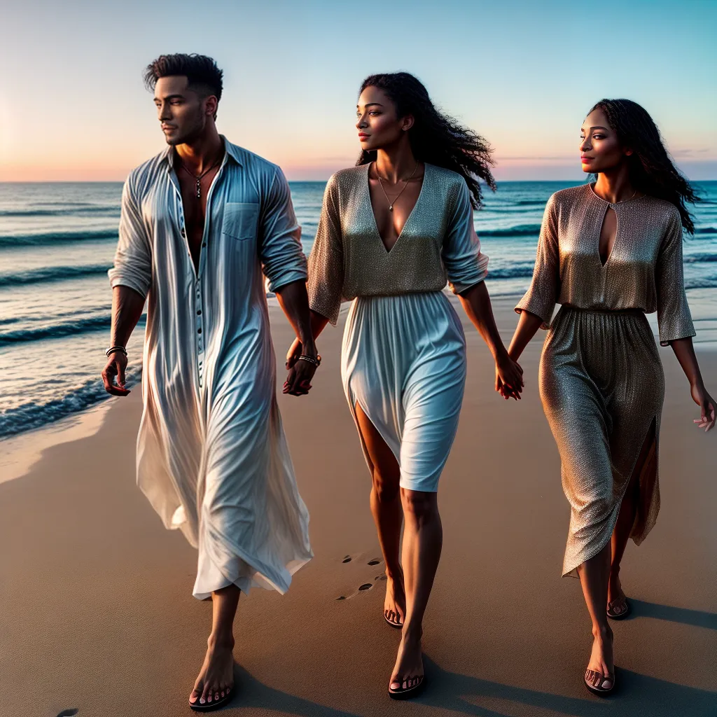 A Jornada da Sedução: Descubra o Significado de Sonhar com Par Romântico 3 Fotos praia entardecer amor casal