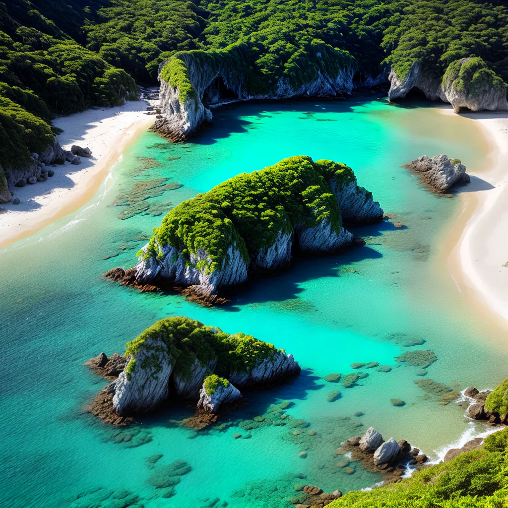 O Significado de Sonhar com Praias Secretas 3 Fotos praia escondida natureza tranquilidade