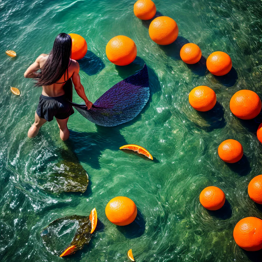Desvende os Mistérios dos Sonhos: Significado de Sonhar com Laranjas e Algas 5 Fotos praia laranjas algas misterio
