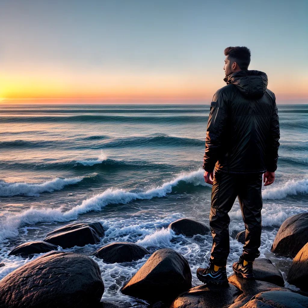 Descubra o Surpreendente Significado de Sonhar com Marca d'Água 5 Fotos praia ocaso sonho misterio