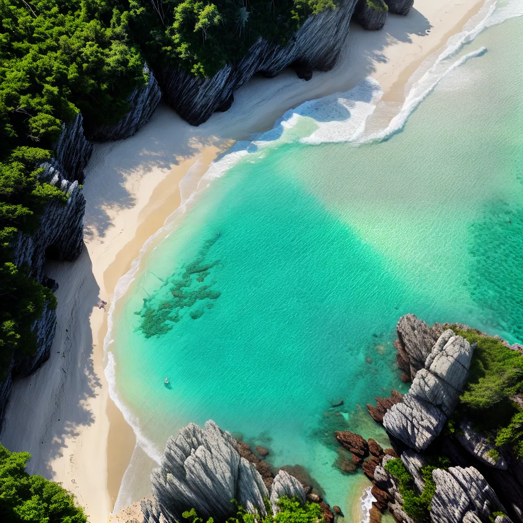 O Significado de Sonhar com Praias Secretas 6 Fotos praia secreta aguas turquesa natureza