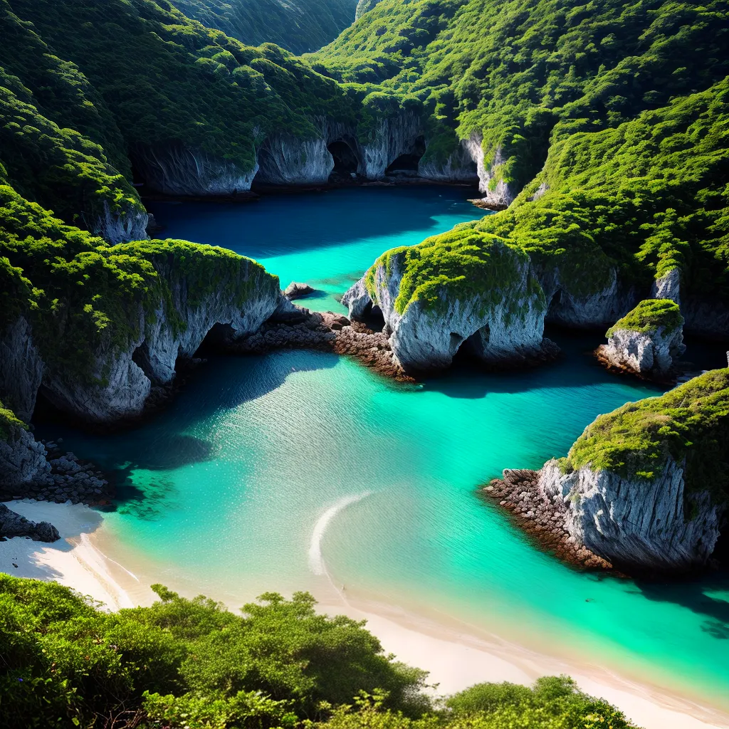 Qual É o Significado de Sonhar com Praias Secretas? 2 Fotos praia secreta exploracao beleza tranquilidade