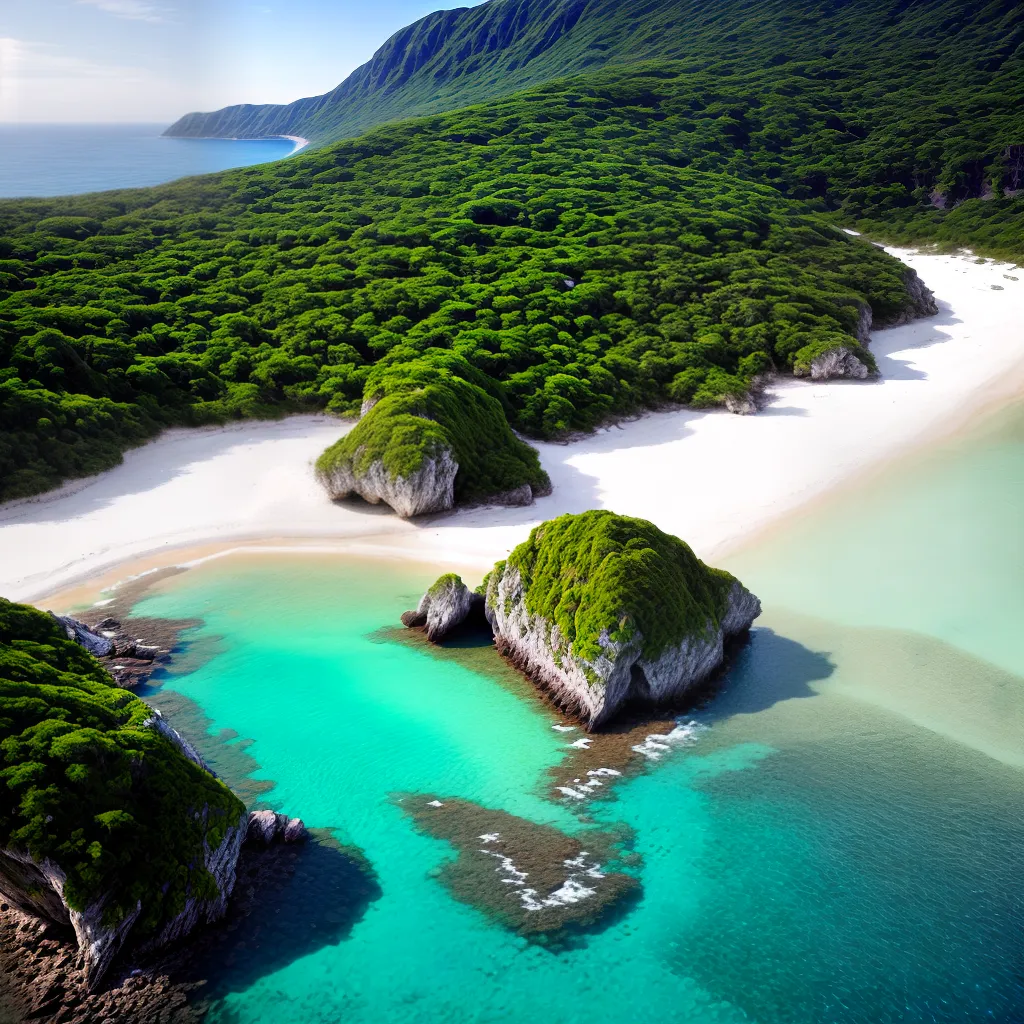 Sonhos Reveladores: O Significado de Sonhar com Praias Secretas 5 Fotos praia solitaria aguas turquesa sonhos