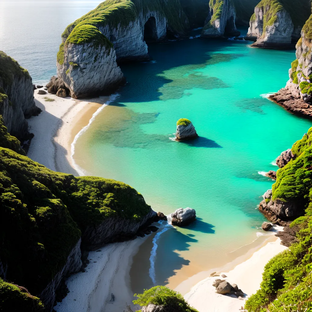 Desvendando as Minúcias: O Significado dos Sonhos das Praias Secretas 6 Fotos praia turquesa por do sol natureza