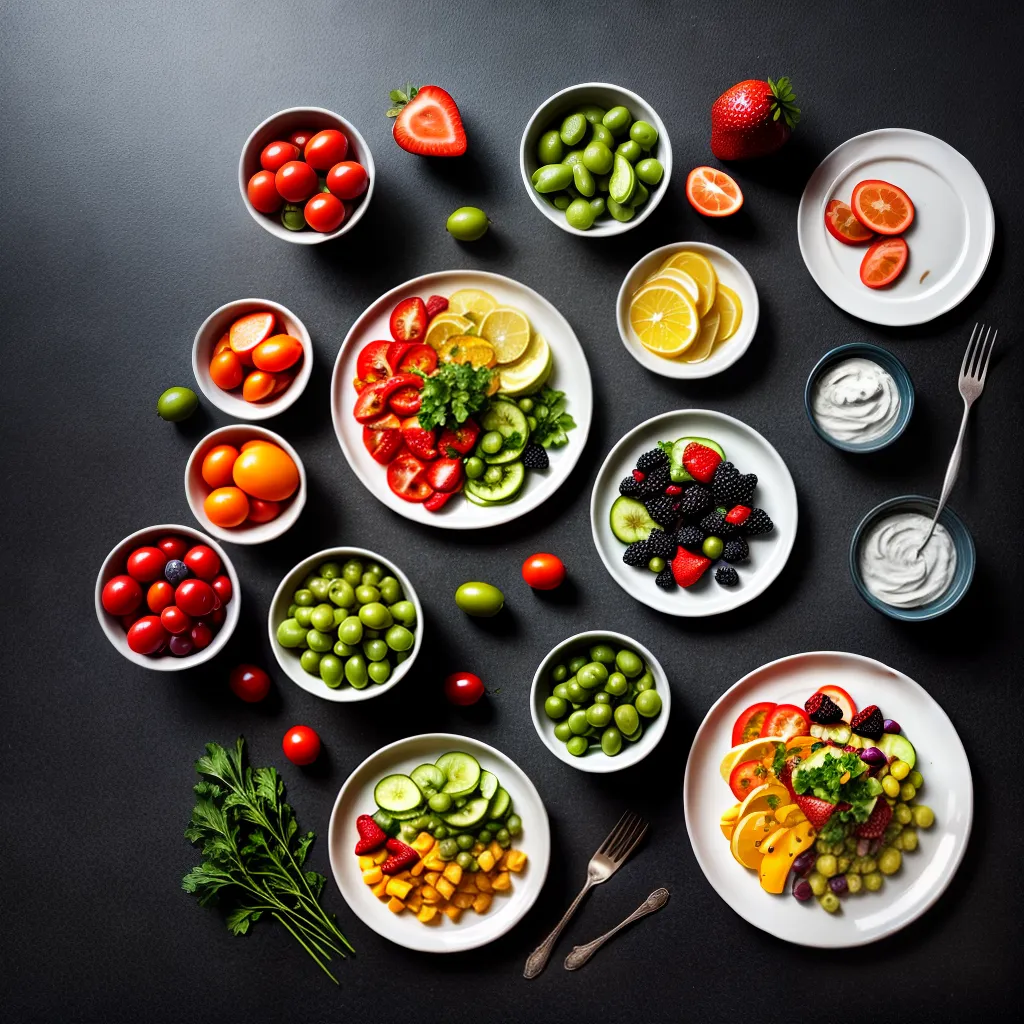 com alimentos
10. No voo dos sonhos: Entenda o significado de sonhar com aviões 3 Fotos prato colorido alimentos saudaveis 1