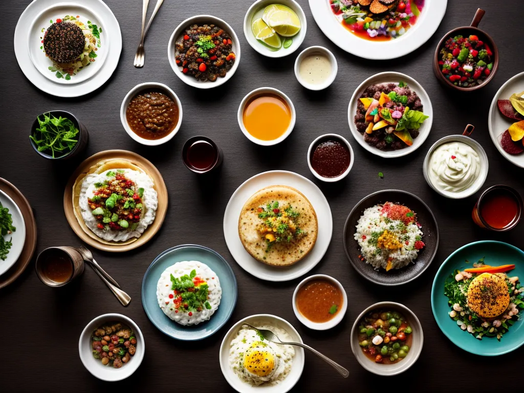 Desvendando os Formosos Mistérios dos Sonhos Alimentares 3 Fotos prato diversidade gastronomia