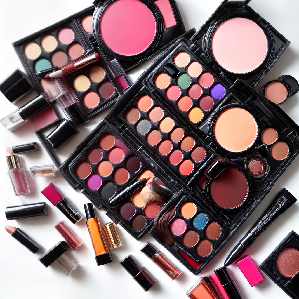 Fotos produtos cosmeticos coloridos arranjo limpo