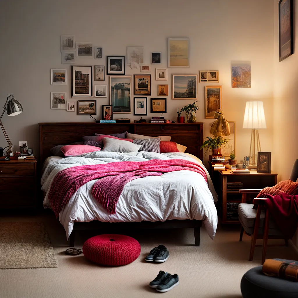 Fotos quarto caos simbolos sonhos