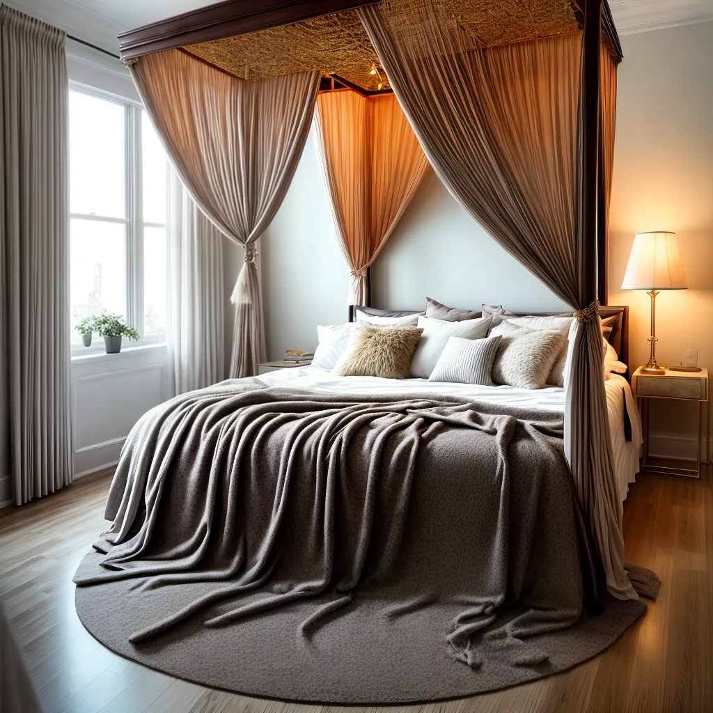 Descubra os Significados dos Sonhos em Lugares Suntuosos 6 Fotos quarto luxuoso cama dossel sonho