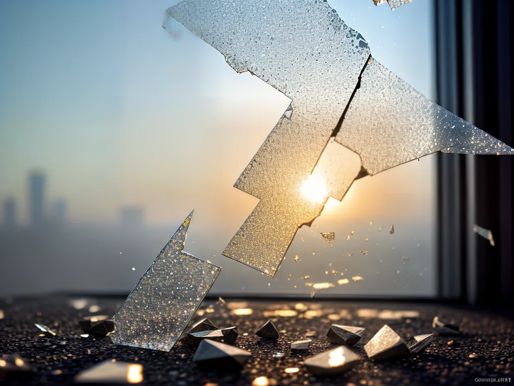Fotos quebra vidro sol luz sombra