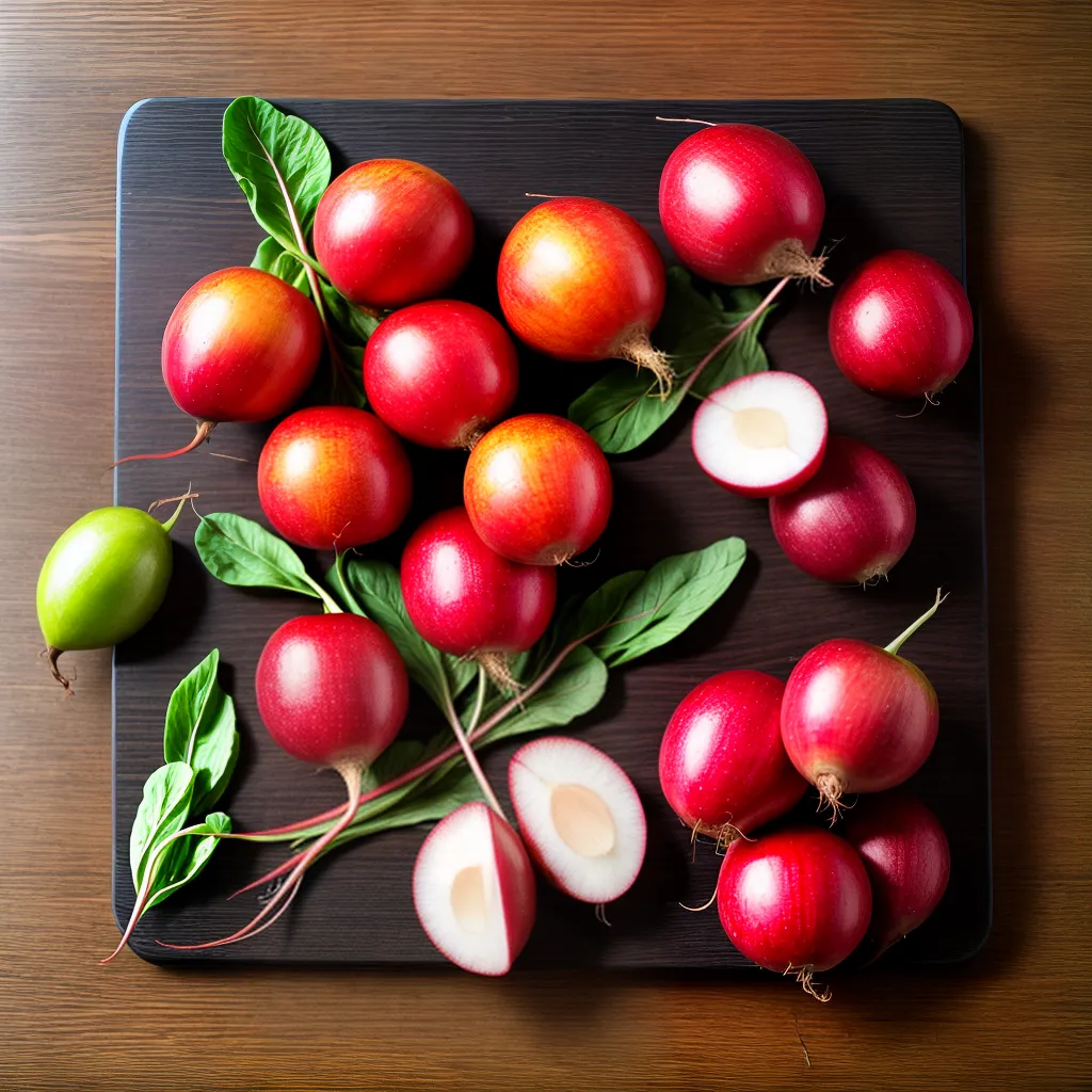 O Significado de Sonhar com Rabanete: Descubra a Interpretação Radiante 3 Fotos radishes frescos sol cores madeira