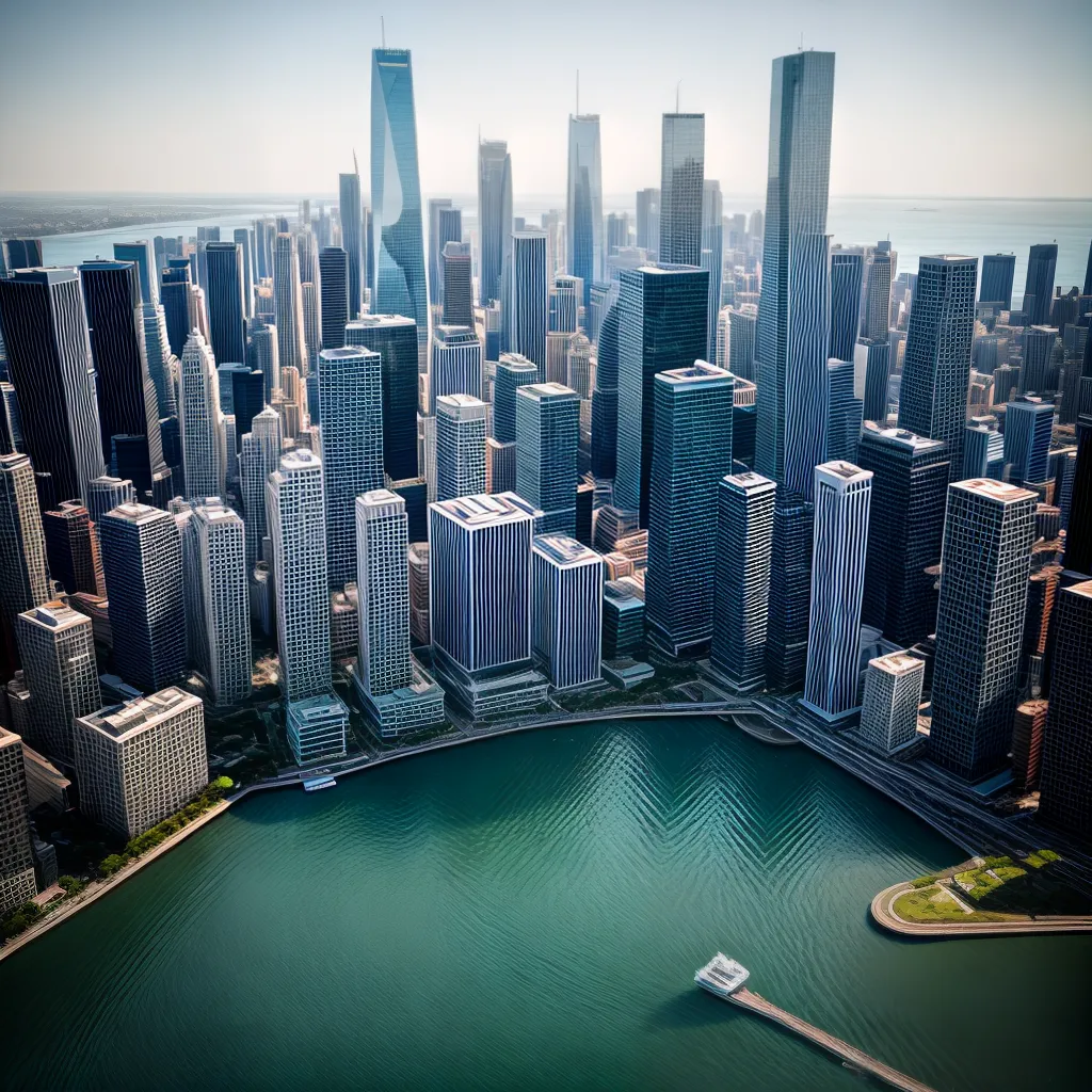 Significado de Sonhar com Prédio Alto e Reflexo no Mar 5 Fotos reflexao ambicao edificio mar