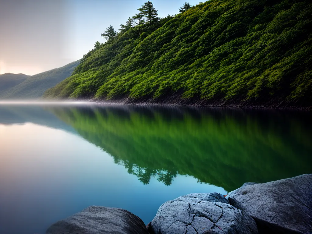 Sonhar com Água: O Que isso Pode Estar Querendo Dizer? 4 Fotos reflexo lago sereno introspeccao