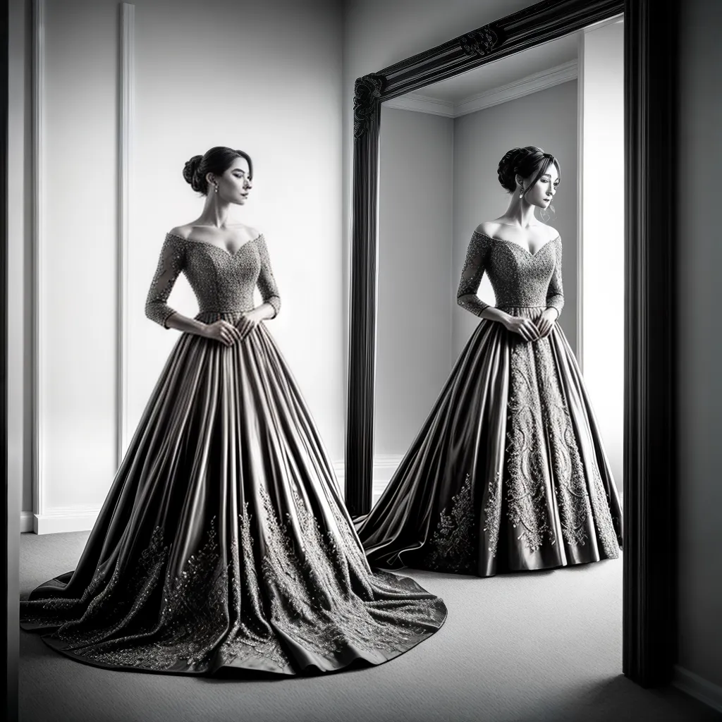 Fotos reflexo misterioso sonhos elegancia