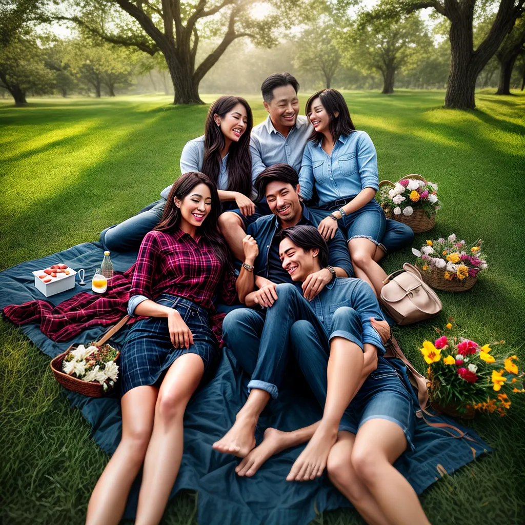 Sonhar com Família e Crianças: Desvende os Símbolos Oníricos 4 Fotos reuniao familia parque flores