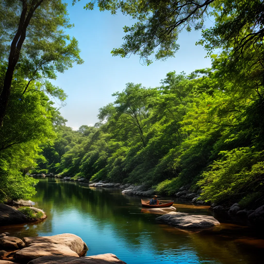 Sonhar com Rio Taramandahy: Encontre a Calma nas Águas dos Sonhos 4 Fotos rio taramandahy aguas cristalinas canoa
