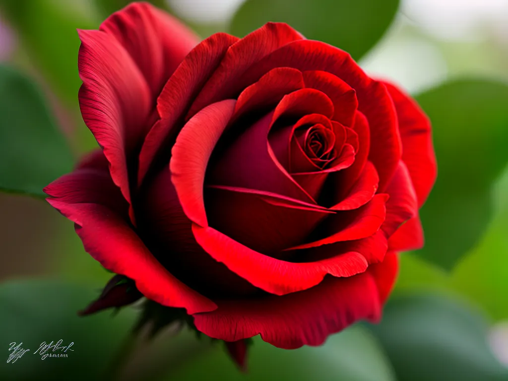 Sentidos 4 Fotos rosa vermelha desabrochando detalhes