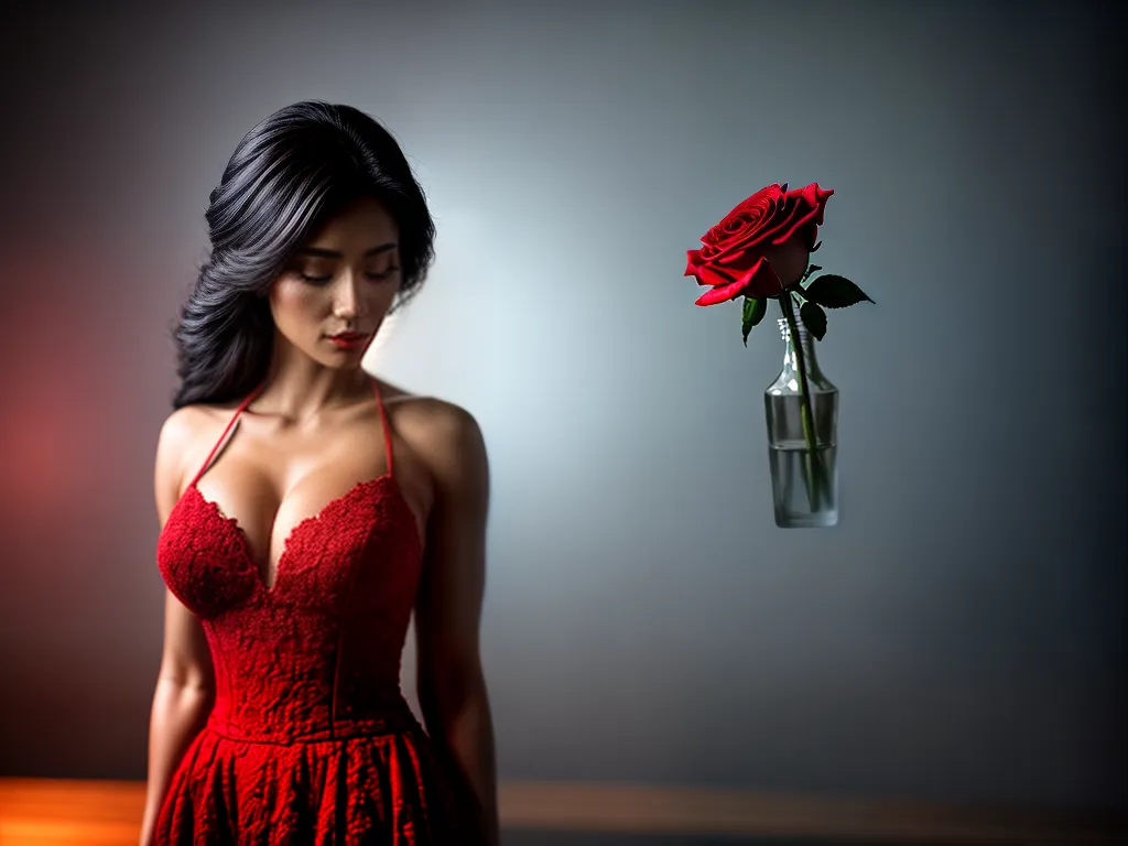 Descubra o Profundo Significado de Sonhar com a Cor Vermelho Sangue 3 Fotos rosa vermelha misterio