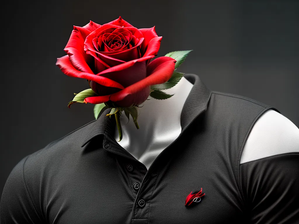 Fotos rosa vermelha poderosa