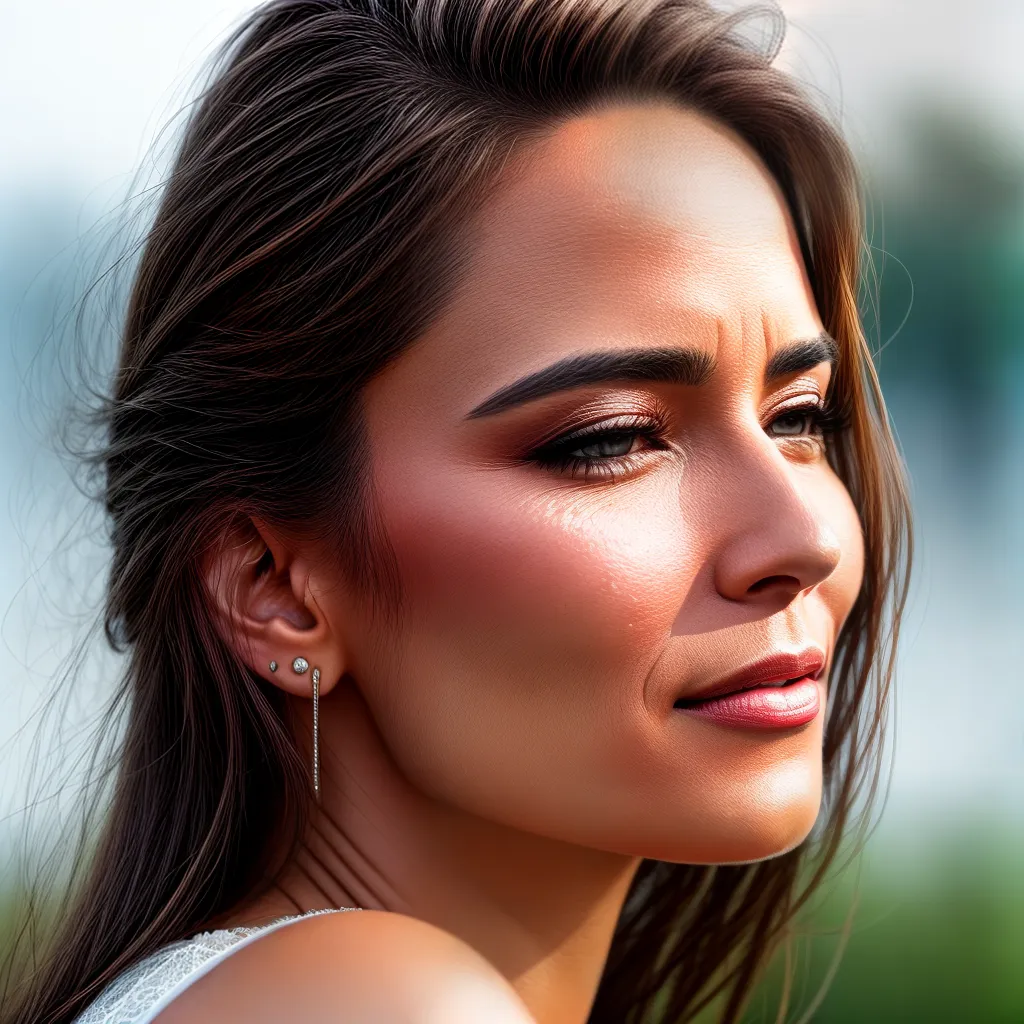 Fotos rosto mulher envelhecimento beleza