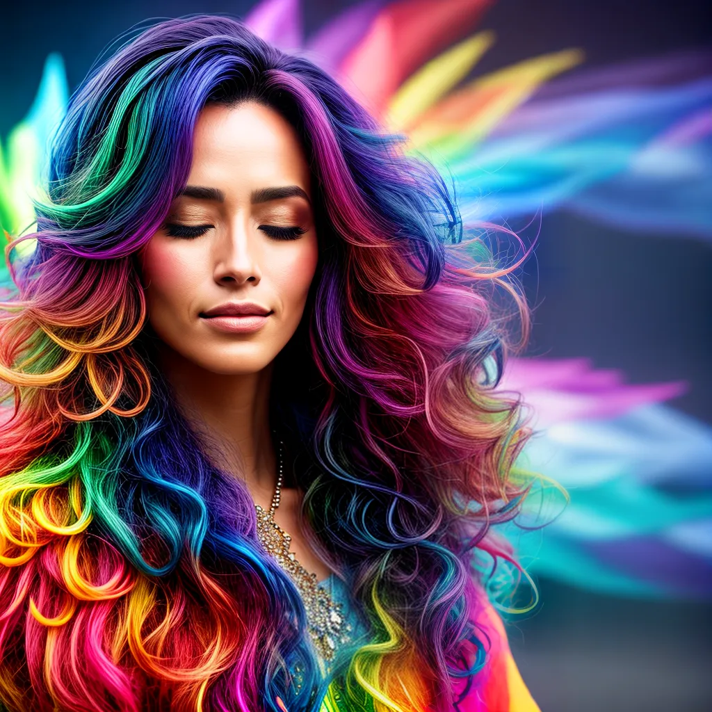 Sonhos Decifrados: Descubra as Mensagens Ocultas da sua Mente 6 Fotos rosto sereno pensamentos coloridos
