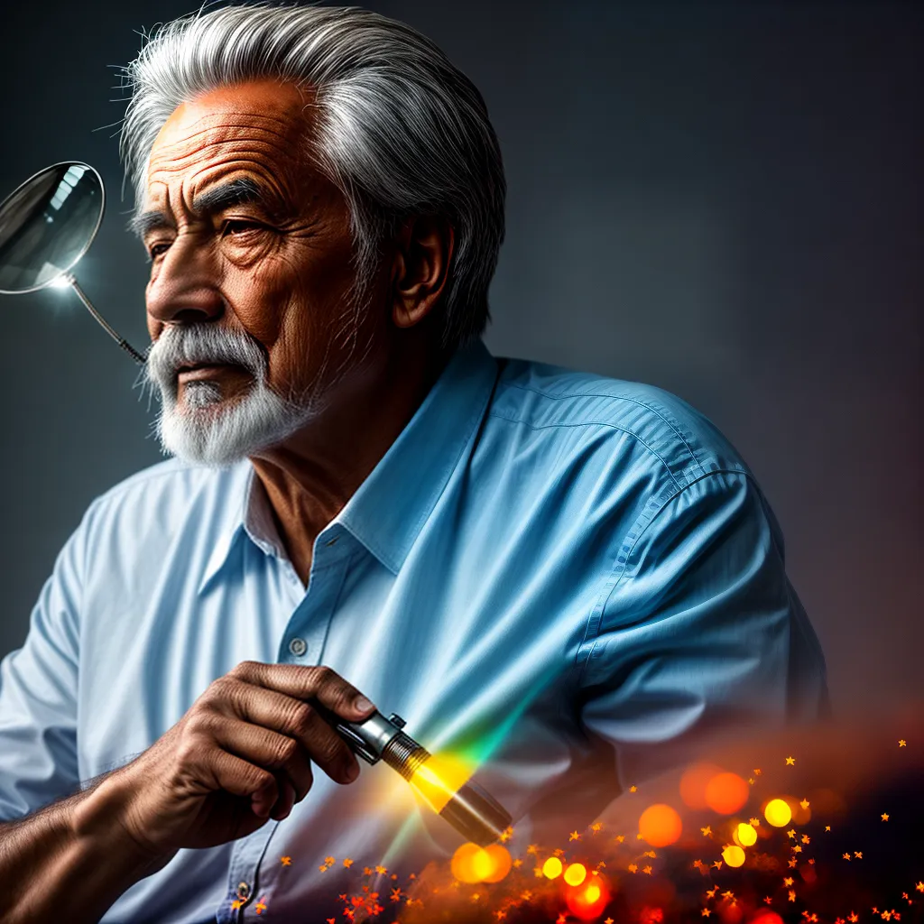Fotos sabio sonhos coloridos lupa
