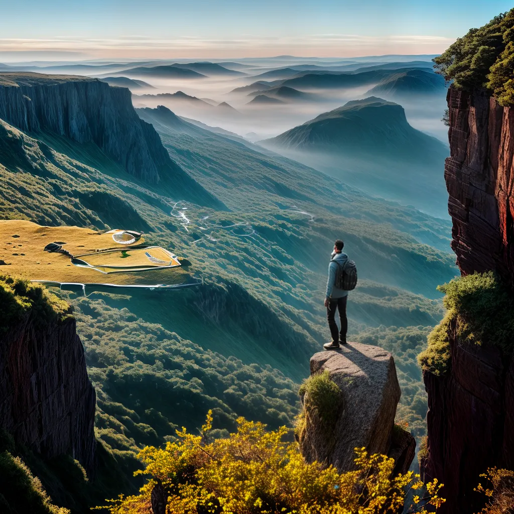 Sonhos: Como Lidar com os Desafios e Superar Obstáculos 5 Fotos salto sonhador paisagem sol