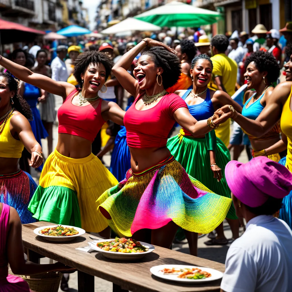 3. O Surpreendente Universo dos Sonhos: Significado de Sonhar com Dança e Gastronomia em Salvador! 4 Fotos salvador danca gastronomia magia