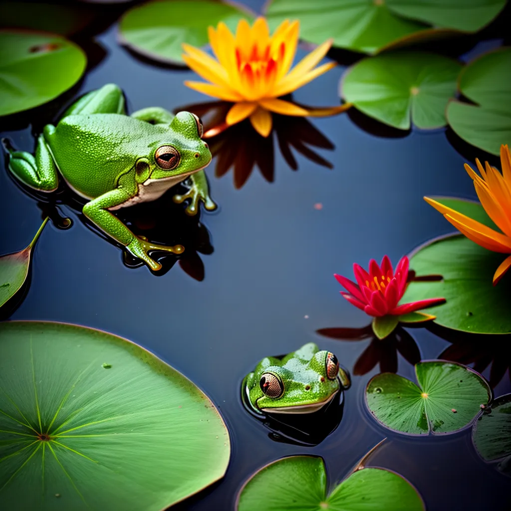 Descubra o Significado dos Sonhos com Sapos 6 Fotos sapo verde lirio sonhos