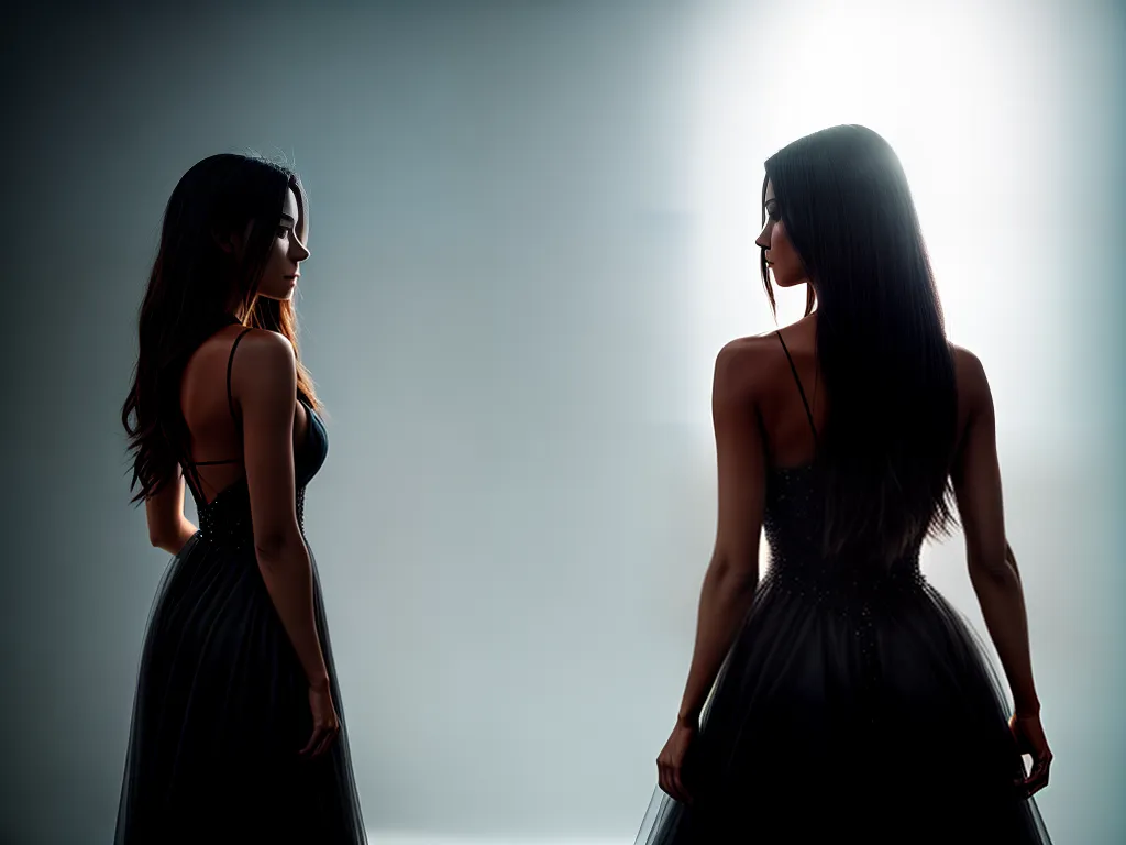 Descubra o Significado de Sonhar com uma Rapariga Misteriosa 3 Fotos silhueta misteriosa garota vestido fluindo