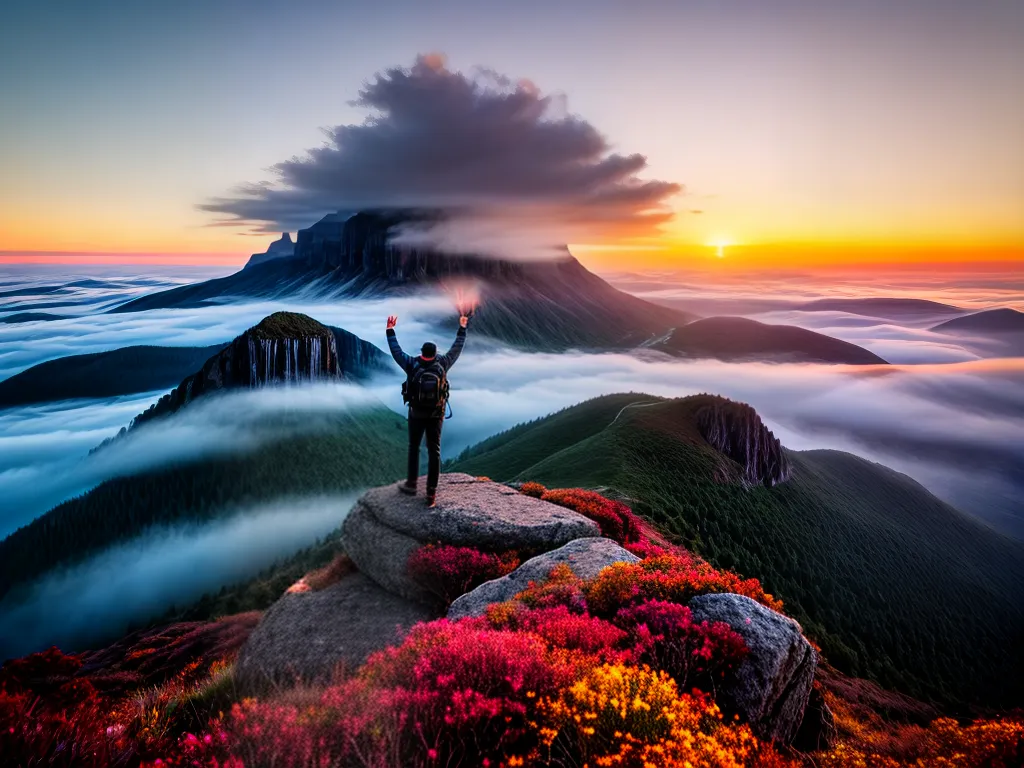 potencial e conquiste o mundo
12. Os Sonhos Vibrantes: A Energia que Impulsiona sua Vida
13. Os Sonhos Versáteis: Múltiplos Significados, Infinitas Possibilidades
14. Os Sonhos Vitoriosos: Supere Desafios e Alcance Sucesso
15. Os Sonhos Vivos: A Manifestação de seus Desejos mais Profundos O melhor título é: Os Sonhos Visionários que Transformam sua Vida 6 Fotos silhueta pessoa montanha amanhecer