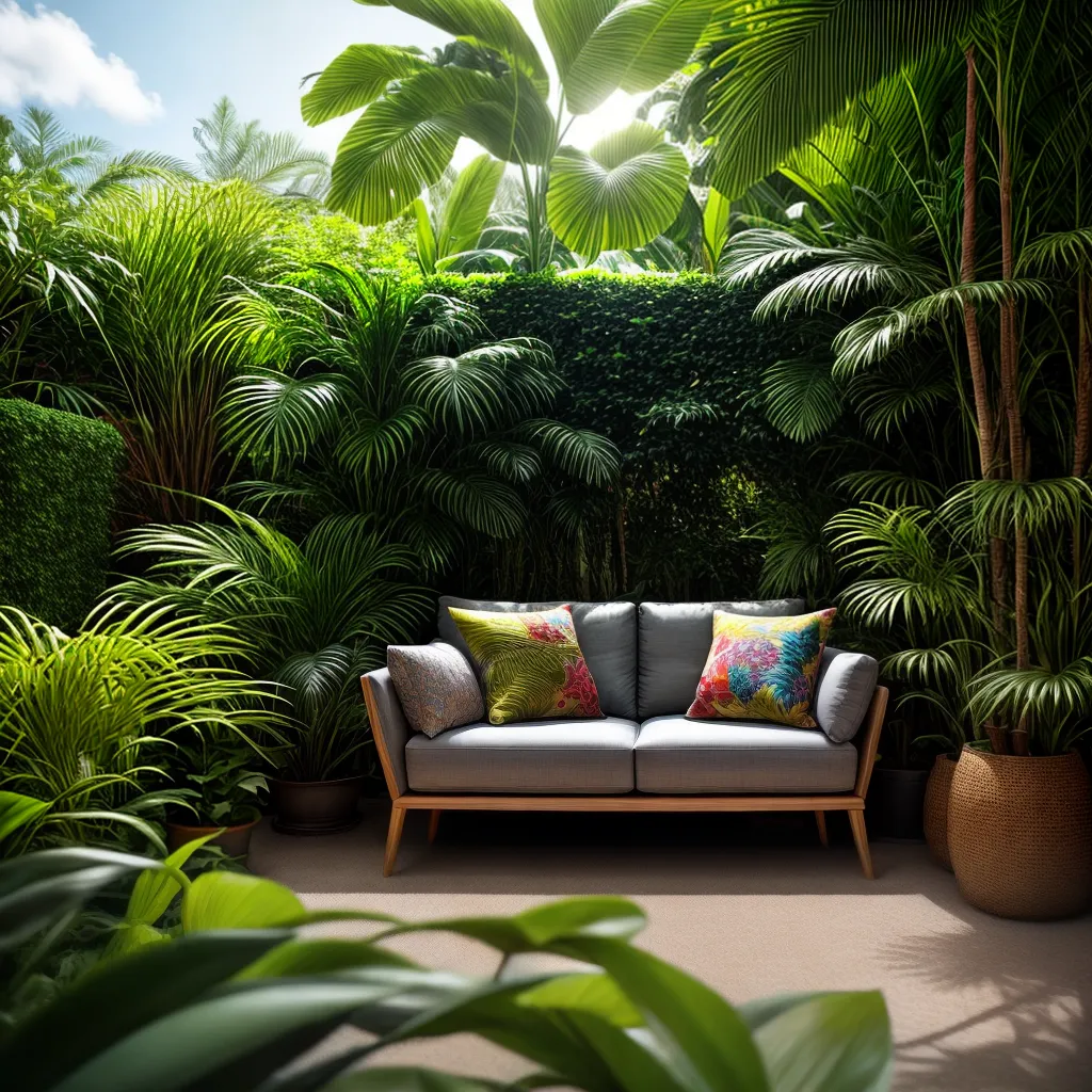 Fotos sofa selva exotica aventura