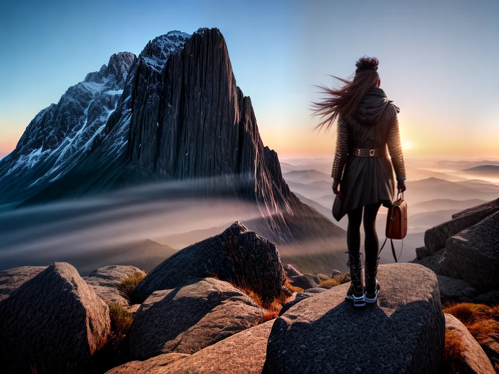 Sonhador Visionário: Descubra o significado dos seus sonhos mais profundos. 4 Fotos sonhador caminho montanha luz